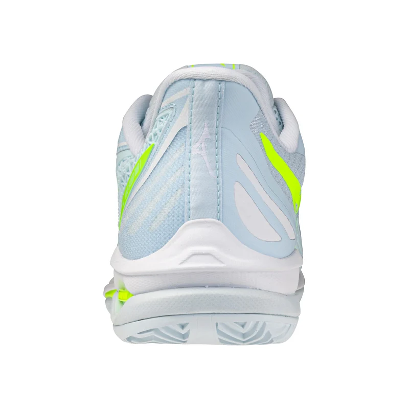 Wave Exceed Tour 7 Sandplatzschuh Damen - weiß, hellblau
