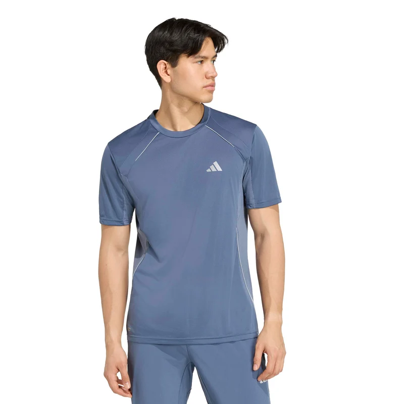 Tech T-Shirt Herren - blaugrau