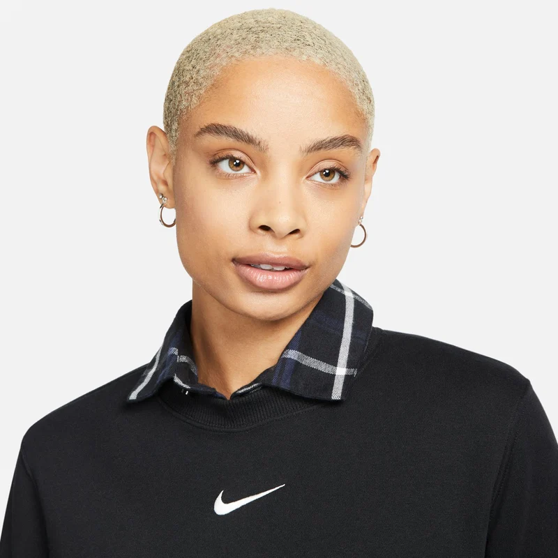 PHNX Fleece STD Crew Sweatshirt Damen-Schwarz