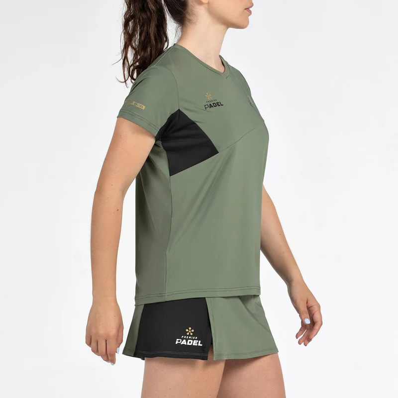 Pampan T-Shirt Damen - oliv