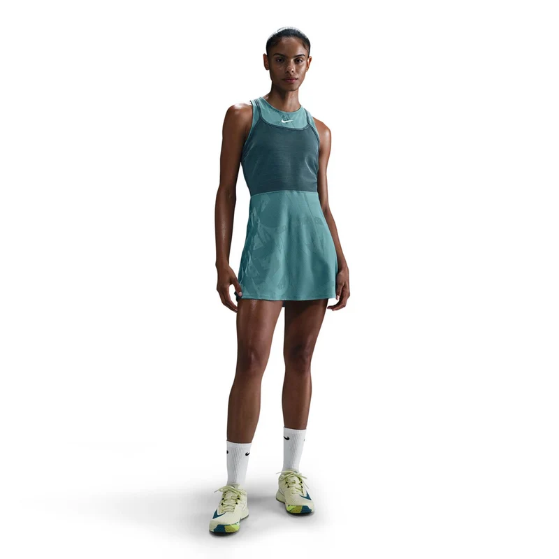 Court Dri-Fit Slam Kleid Damen-Petrol