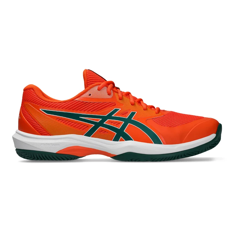Game FF Padelschuh Herren - neonorange, dunkelgrün