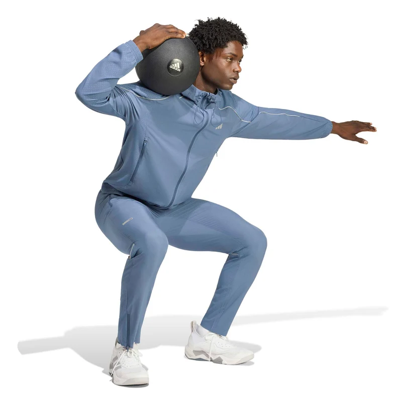 Tech Stop Trainingsjacke Herren - blaugrau