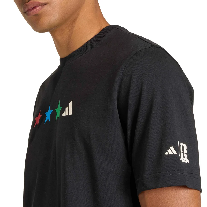FIFA WC MAP Graphic T-Shirt Herren - schwarz, mehrfarbig
