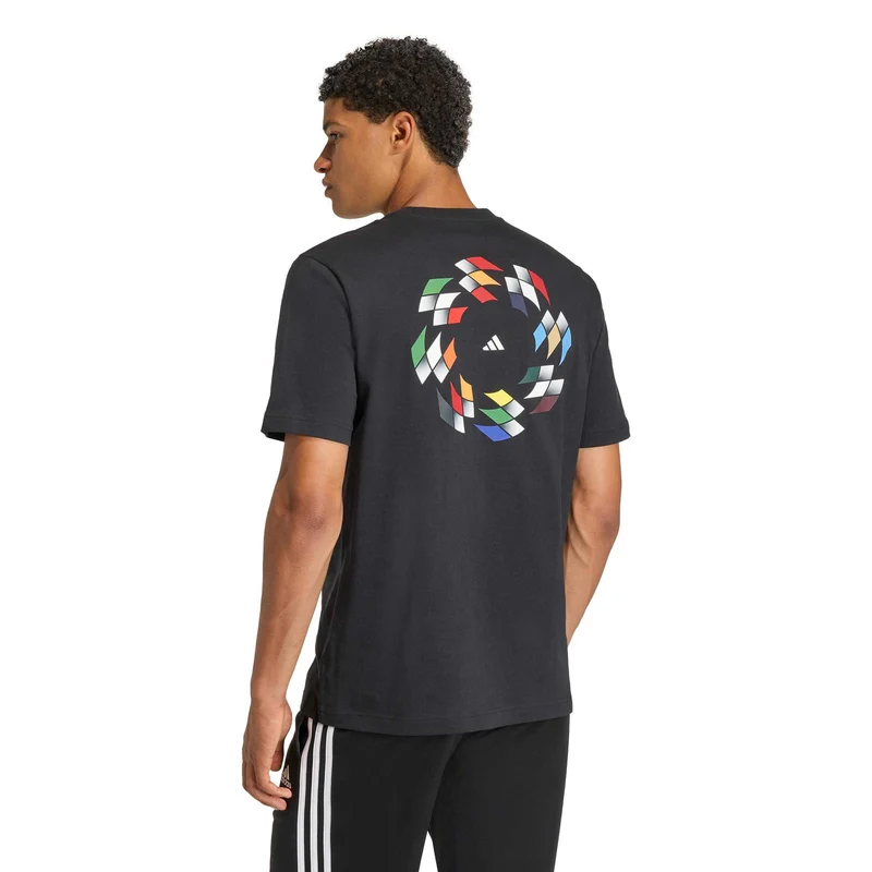 House of Tiro Nations Graphic T-Shirt Herren - schwarz, mehrfarbig