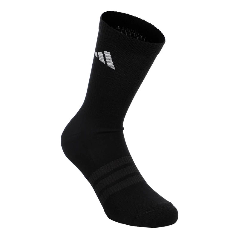 Essentials Crew 3P Tennissocken Unisex-schwarz