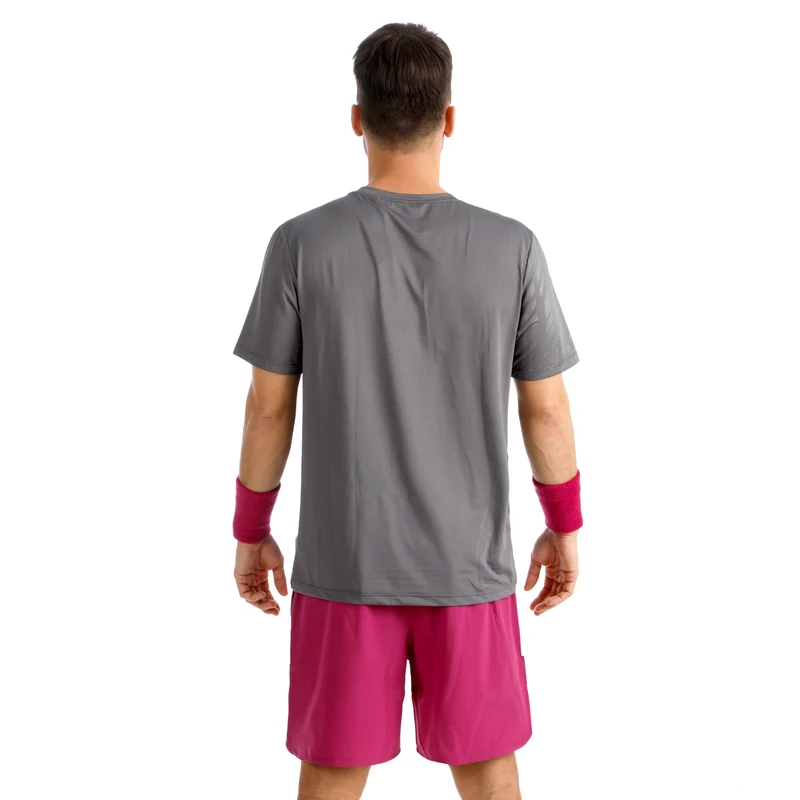 Receiver Embossed T-Shirt Herren - grau, weiß