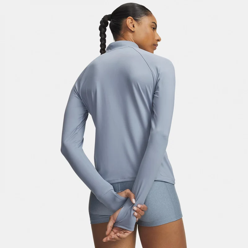 Velociti Half Zip Laufshirt Damen - blau