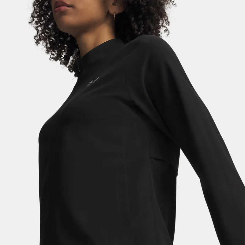 Velociti Track Laufjacke Damen - schwarz