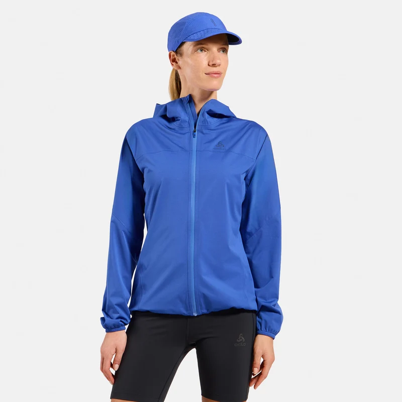 X-Alp Waterproof Laufjacke Damen - blau, blau