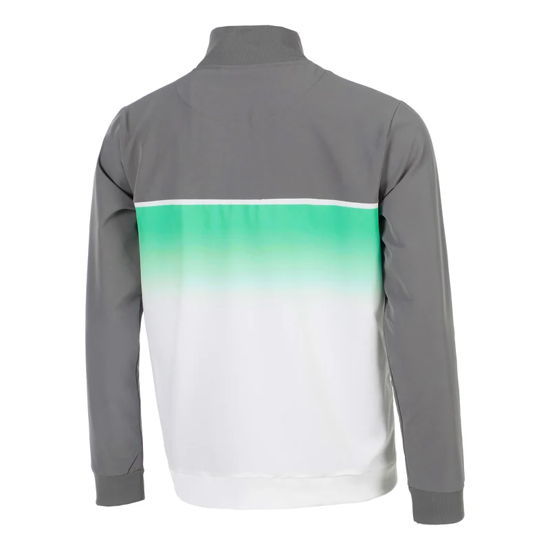 Faded Trainingsjacke Herren - grau, grün