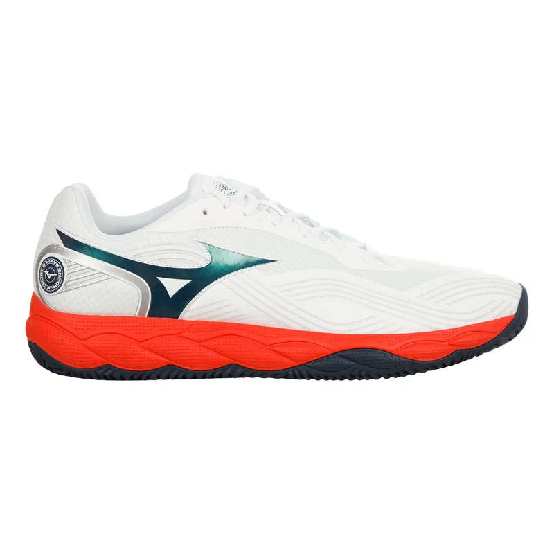 Wave Enforce Court 2 Sandplatzschuh Herren - weiß, orange