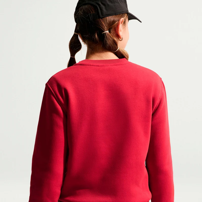 Club Fleece Sweatshirt Kinder - rot