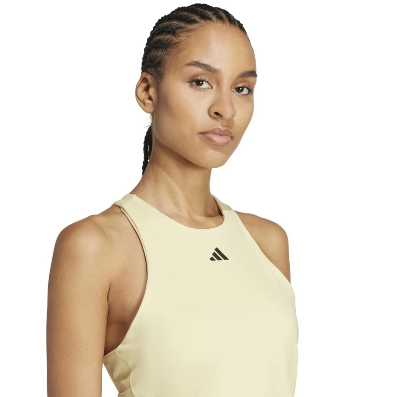 Y-Tank Tank-Top Damen-Goldgelb