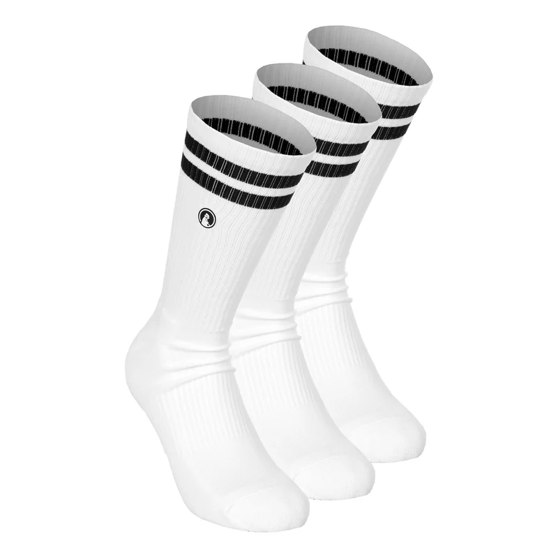 College Tennissocken 3er Pack-Weiß