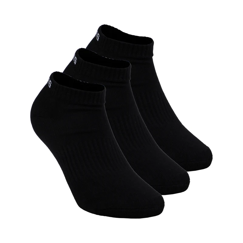 Tennissocken 3er Pack-Schwarz