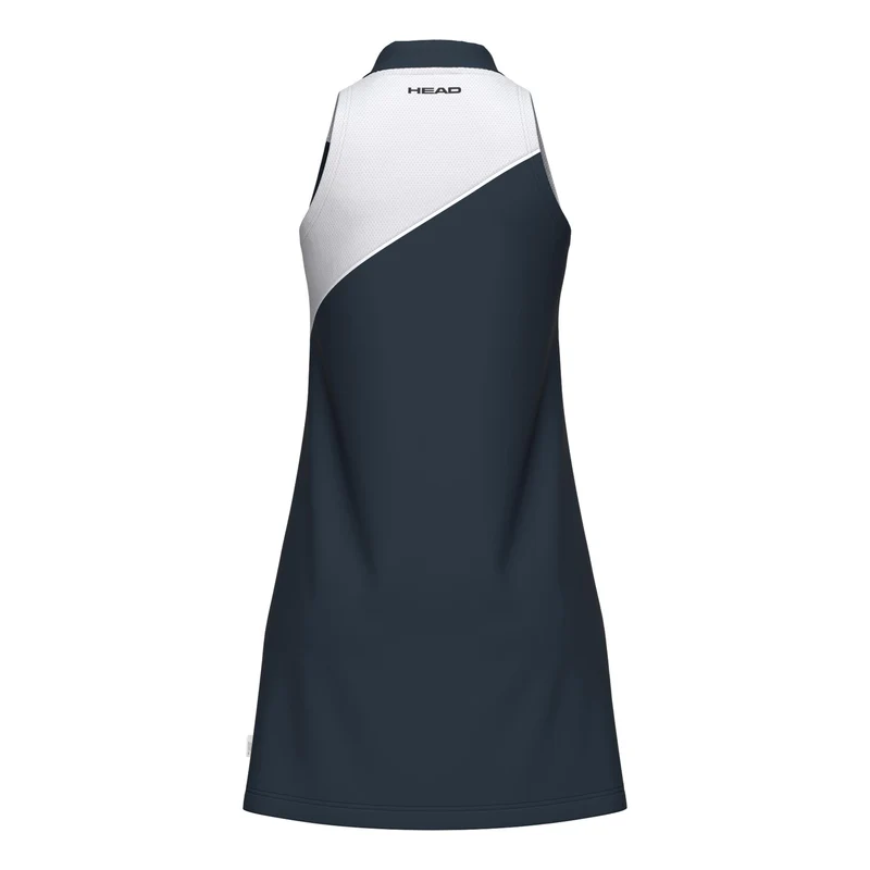 Spirit Kleid Damen - dunkelblau, weiß