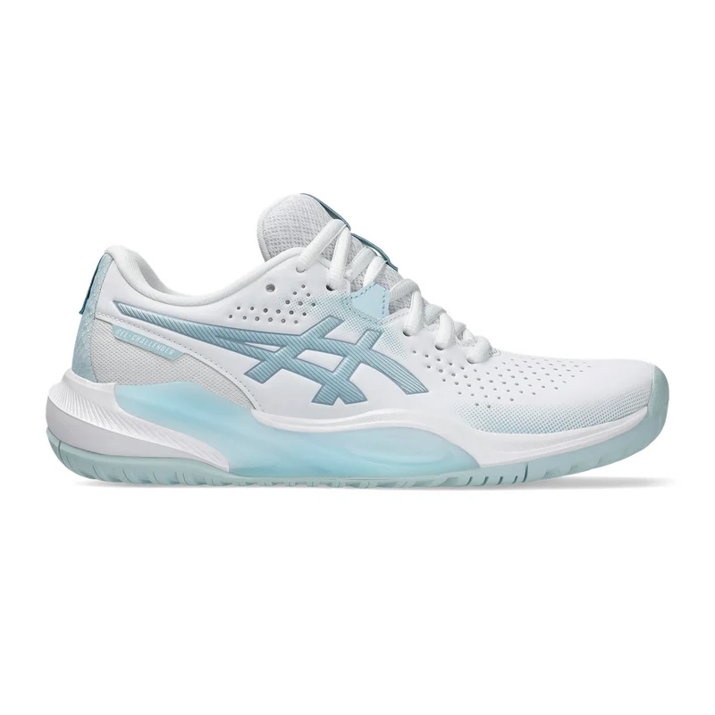 Gel-Challenger 15 Allcourtschuh Damen - weiß, hellblau