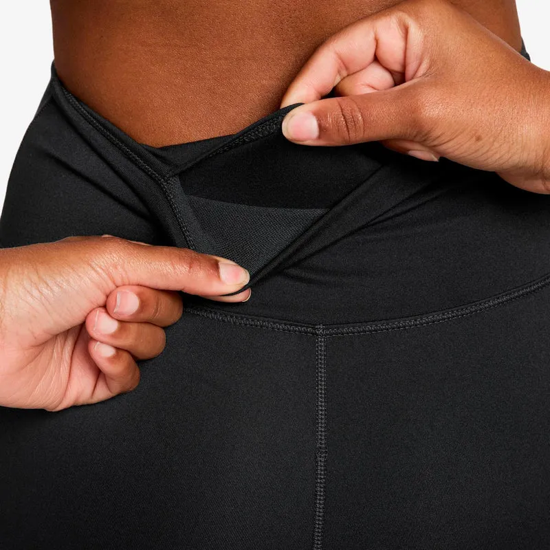 Dri-Fit One High Rise Tight Damen-schwarz