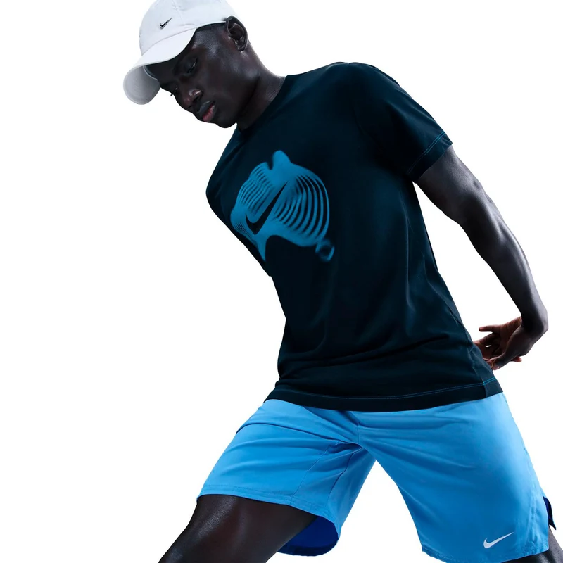 Court Dri-Fit T-Shirt Herren-dunkelblau