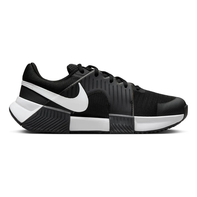 Zoom GP Challenge 1 Sandplatzschuh Damen-Schwarz,Weiß