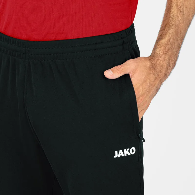 JAKO Herren Trainingshose Classico mit Reißverschlüssen