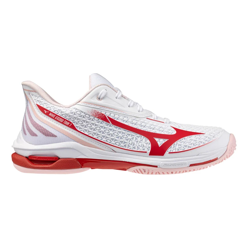 Wave Exceed Tour 7 Allcourtschuh Damen - weiß, rot