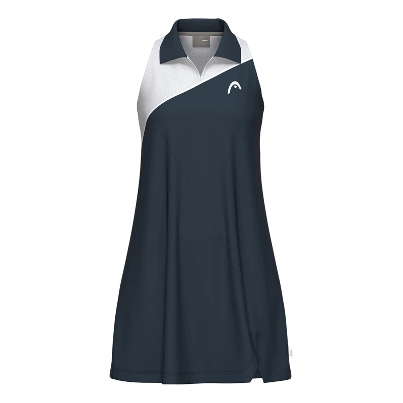 Spirit Kleid Damen - dunkelblau, weiß