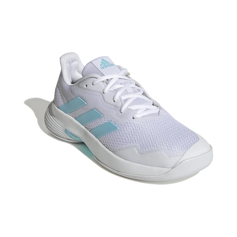 CourtJam Control Teppichschuh Damen - weiß, türkis
