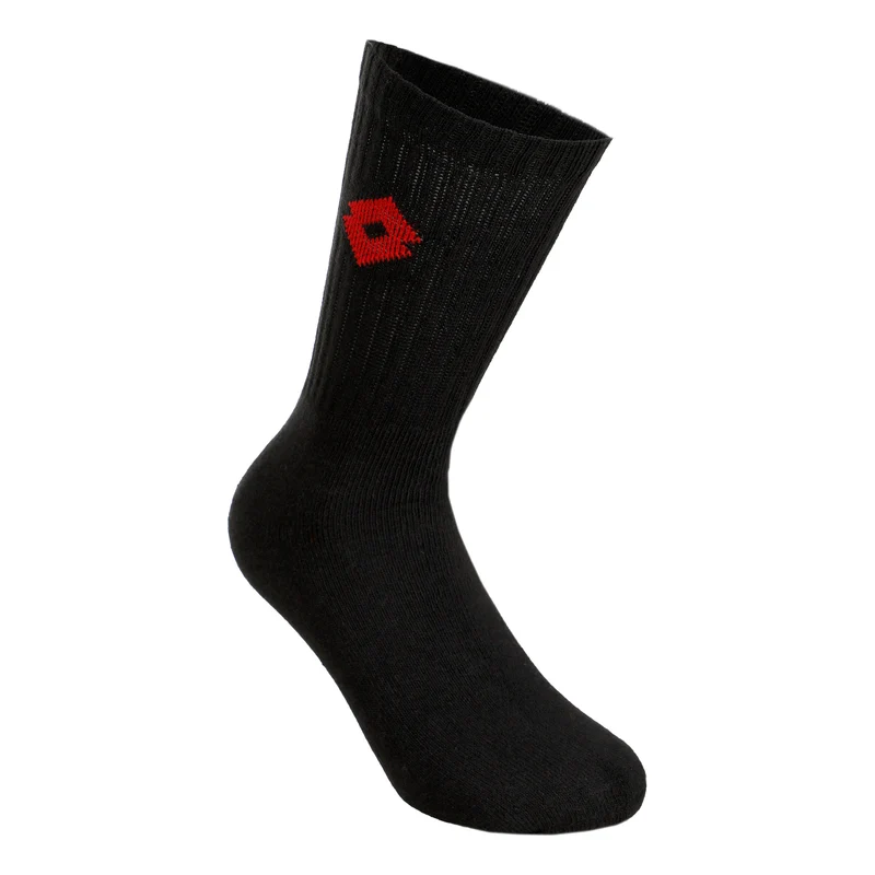 Tennissocken 3er Pack-Schwarz