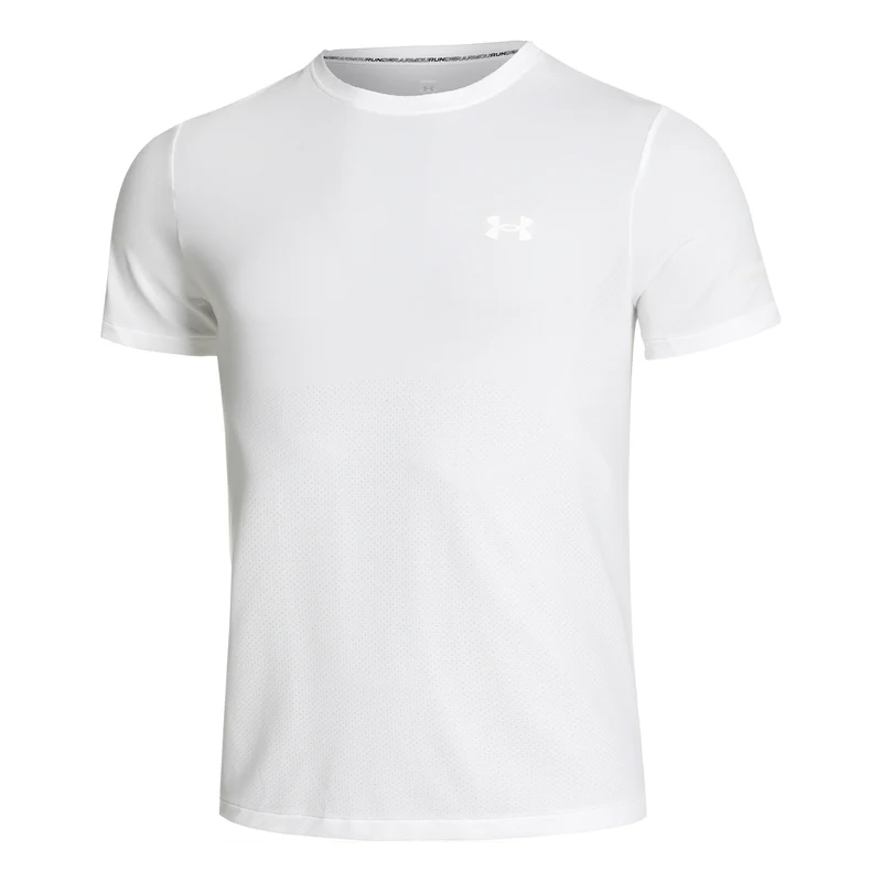 Seamless Stride Laufshirt Herren-Weiß