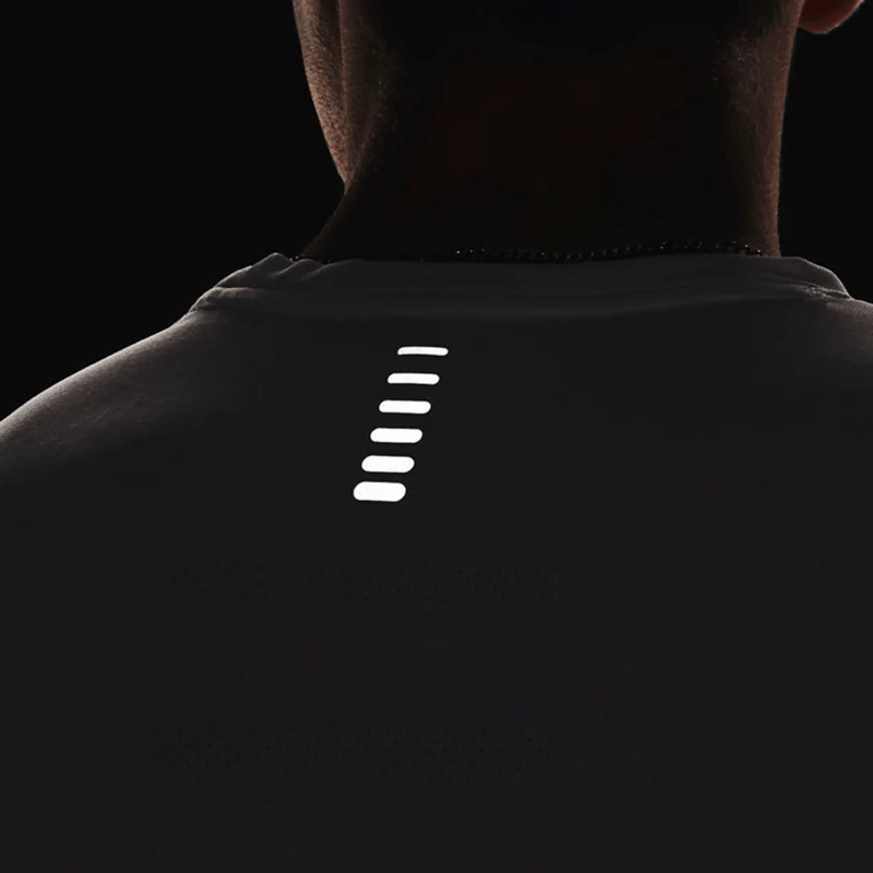 Seamless Stride Laufshirt Herren-Weiß