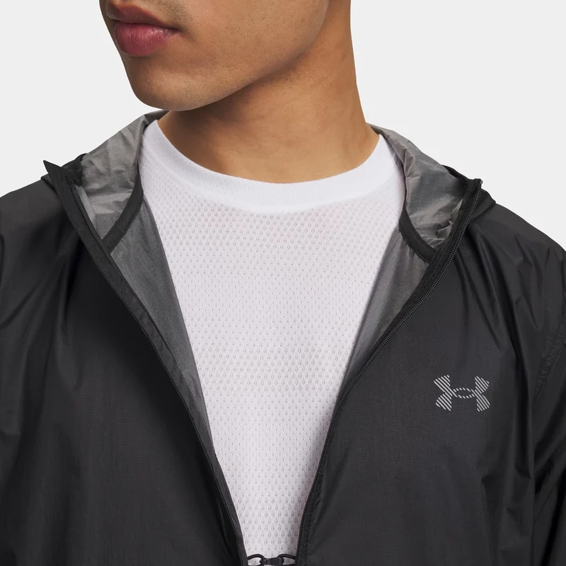 Velociti Pro LW Laufjacke Herren-schwarz, silber