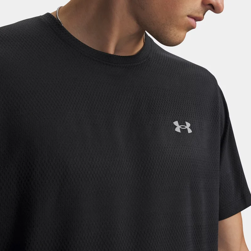 Velociti Laufshirt Herren - schwarz, silber