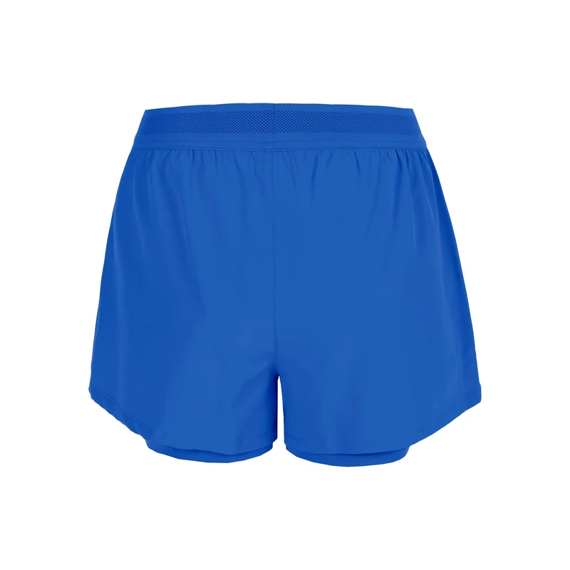 Rematch 2in1 Shorts Damen - blau, weiß