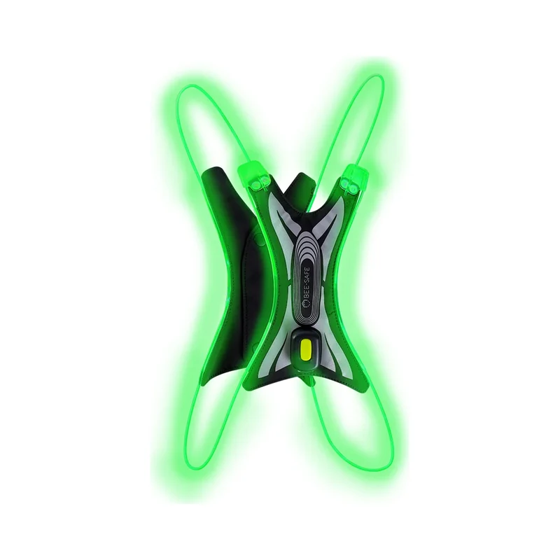 Led Vest Spider USB Lichtsystem-Grün