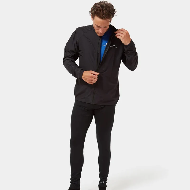 Core Laufjacke Herren-Schwarz