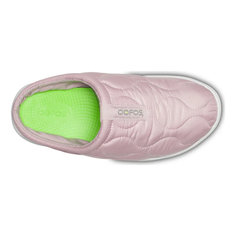 Oocoozie Thermo Mule Recoveryschuh Unisex - rosa, neongrün