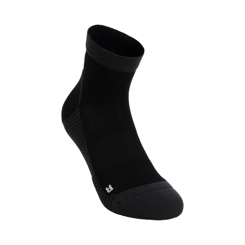 Trail Quarter Laufsocken-Schwarz