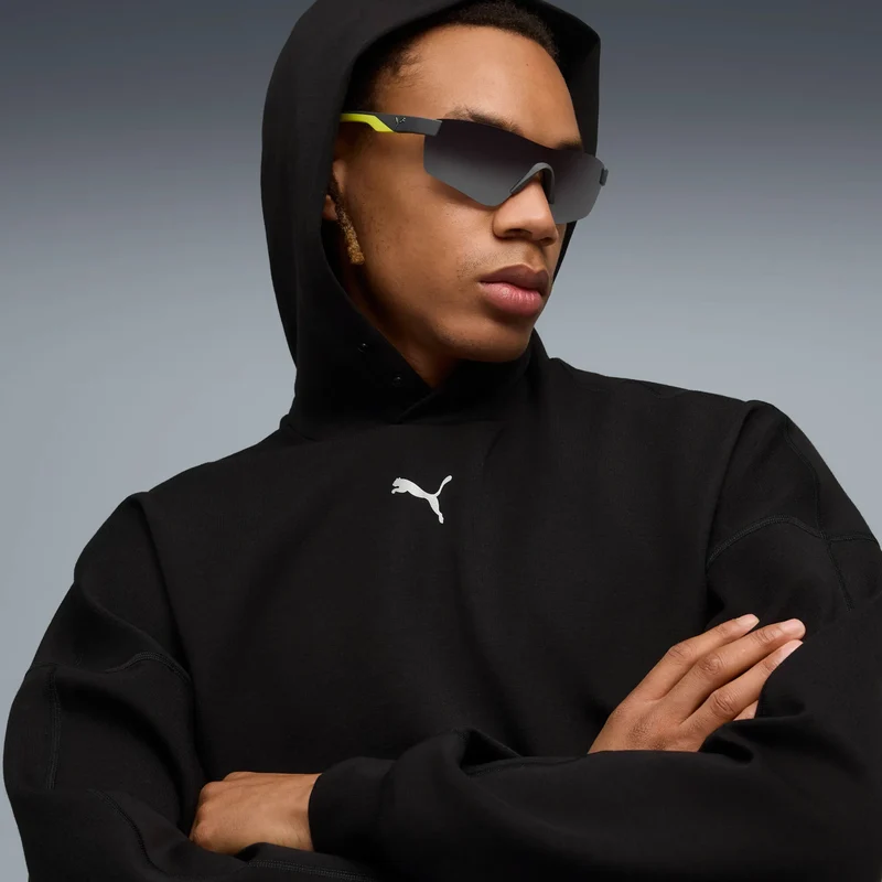 Run Club Hoody-Schwarz