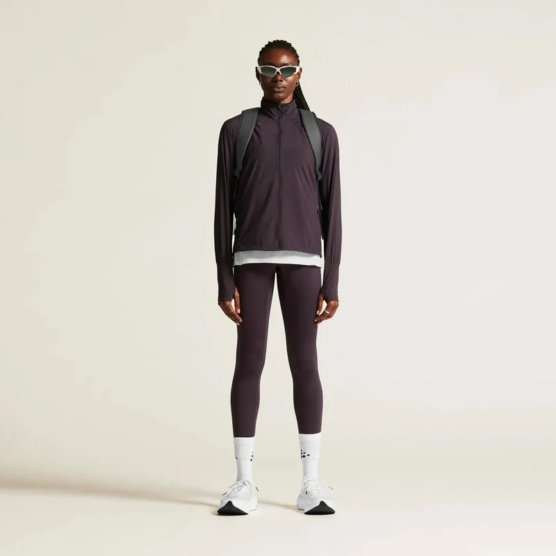 ADV Essence Wind Laufjacke Damen-Lila