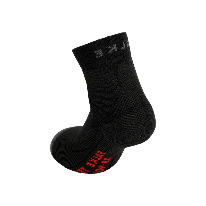 TE2 Short Tennissocken Damen-Schwarz,Dunkelgrau