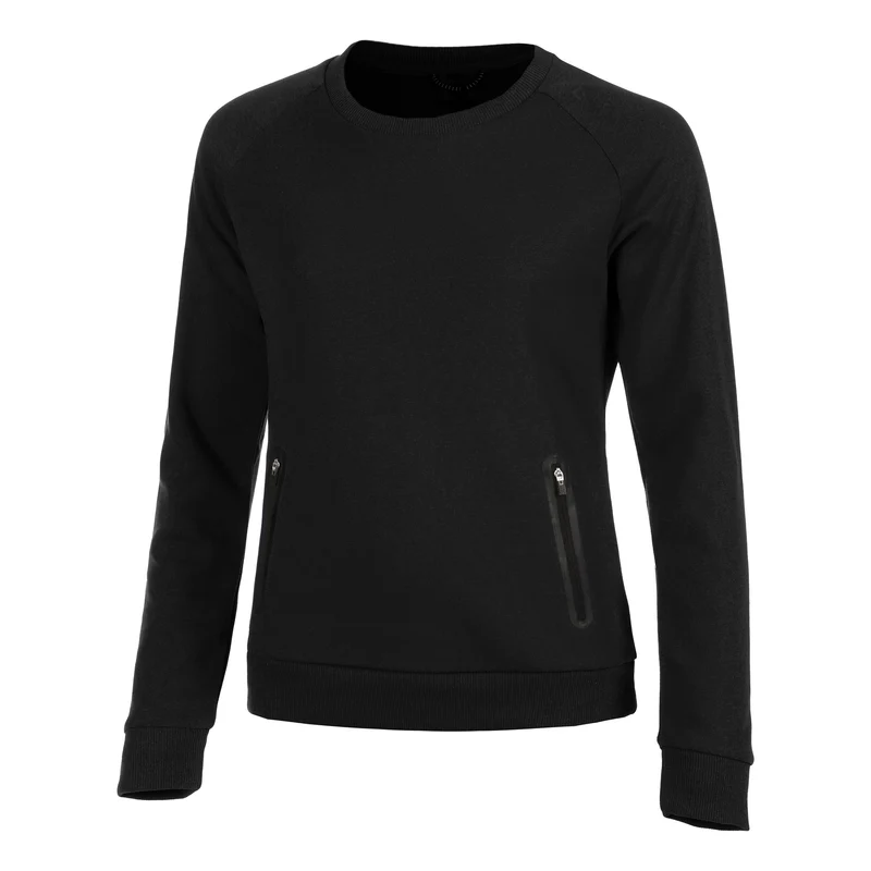 Crew Sweatshirt Damen-Schwarz