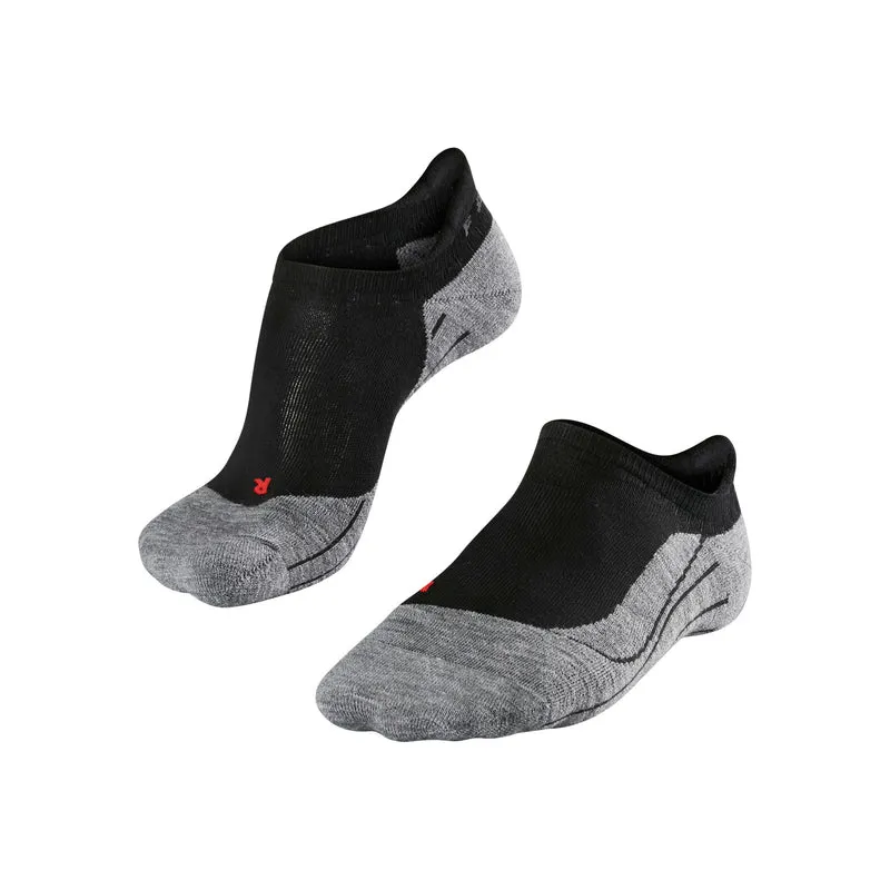 RU4 Endurance Invisible Laufsocken Damen-Schwarz,Grau