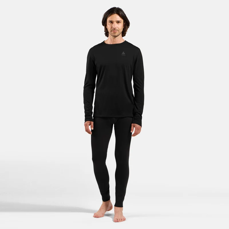 Merino 160Crew Longsleeve Herren-Schwarz
