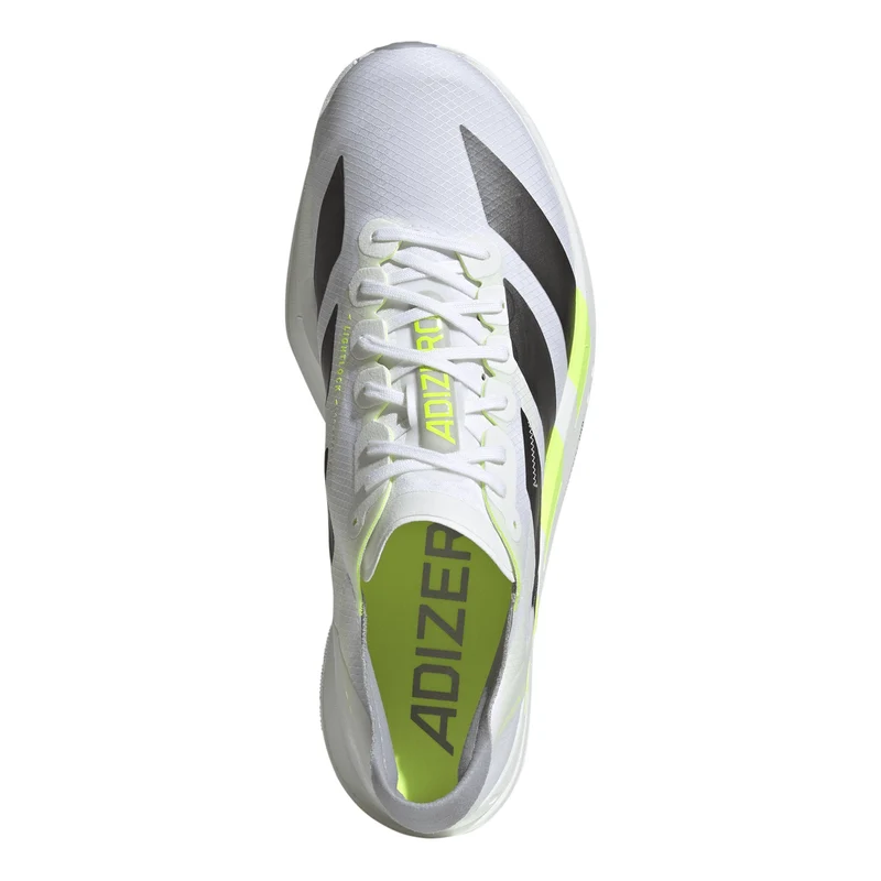 adizero Adios Pro 4 Wettkampfschuh Herren - weiß, grau