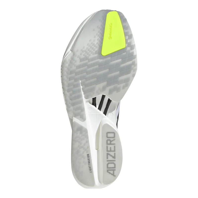adizero Adios Pro 4 Wettkampfschuh Herren - weiß, grau