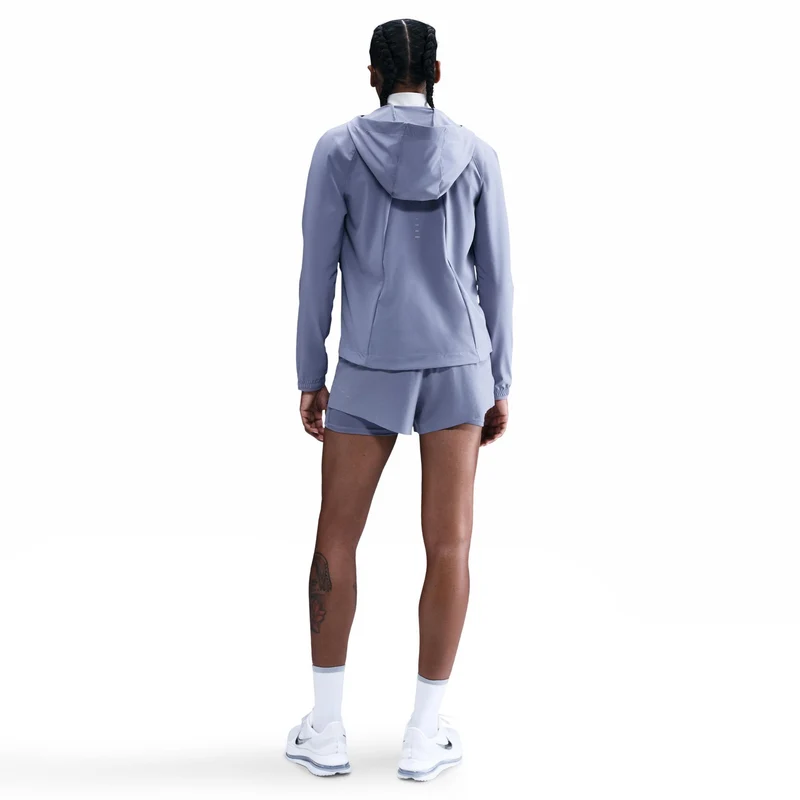 Swift Laufjacke Damen - blaugrau, silber