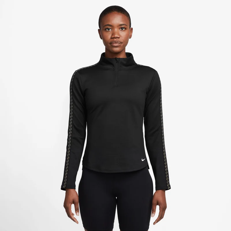 Therma-FIT One Half-Zip Laufshirt Damen-Schwarz