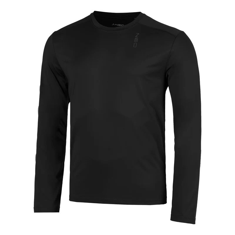 Feel the Vybe Laufshirt Herren-schwarz